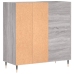 Mueble discos madera contrachapada gris Sonoma 84,5x38x89 cm