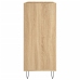 Mueble discos madera contrachapada roble Sonoma 84,5x38x89 cm