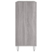 Mueble discos madera contrachapada gris Sonoma 84,5x38x89 cm