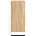 Mueble discos madera contrachapada roble Sonoma 84,5x38x89 cm