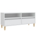 Mueble para TV madera contrachapada blanco 100x34,5x44,5 cm