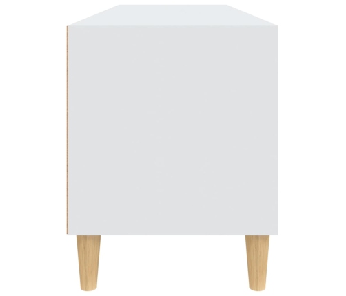 Mueble para TV madera contrachapada blanco 100x34,5x44,5 cm