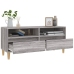 Mueble de TV madera contrachapada gris Sonoma 100x34,5x44,5 cm