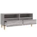 Mueble de TV madera contrachapada gris Sonoma 100x34,5x44,5 cm