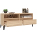 vidaXL Mueble de TV madera contrachapada roble Sonoma 100x34,5x44,5 cm