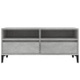 Mueble de TV madera contrachapada gris hormigón 100x34,5x44,5cm