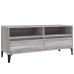 vidaXL Mueble de TV madera contrachapada gris Sonoma 100x34,5x44,5 cm