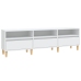 Mueble de TV madera contrachapada blanco 150x30x44,5 cm