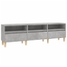 Mueble de TV madera contrachapada gris hormigón 150x30x44,5 cm