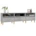 Mueble de TV madera contrachapada gris hormigón 150x30x44,5 cm