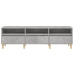 Mueble de TV madera contrachapada gris hormigón 150x30x44,5 cm