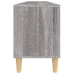 Mueble para TV madera contrachapada gris Sonoma 150x30x44,5 cm