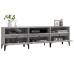 Mueble para TV madera contrachapada gris Sonoma 150x30x44,5 cm