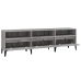 Mueble para TV madera contrachapada gris Sonoma 150x30x44,5 cm