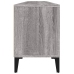 Mueble para TV madera contrachapada gris Sonoma 150x30x44,5 cm