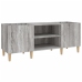 Mueble para discos madera contrachapada gris sonoma 121x38x48cm