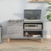 Mueble discos madera contrachapada gris sonoma 84,5x38x48 cm