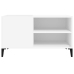 Mueble para discos madera contrachapada blanco 84,5x38x48 cm