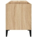 Mueble discos madera contrachapada roble sonoma 84,5x38x48 cm