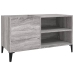 Mueble discos madera contrachapada gris sonoma 84,5x38x48 cm