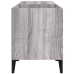 Mueble discos madera contrachapada gris sonoma 84,5x38x48 cm