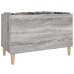 Mueble discos madera contrachapada gris sonoma 74,5x38x48 cm