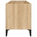 Mueble discos madera contrachapada roble Sonoma 74,5x38x48 cm