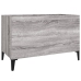 Mueble discos madera contrachapada gris sonoma 74,5x38x48 cm