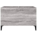 Mueble discos madera contrachapada gris sonoma 74,5x38x48 cm