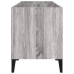 Mueble discos madera contrachapada gris sonoma 74,5x38x48 cm