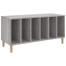 Mueble para discos madera contrachapada gris Sonoma 100x38x48cm