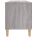 Mueble para discos madera contrachapada gris Sonoma 100x38x48cm