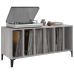 Mueble para discos madera contrachapada gris Sonoma 100x38x48cm