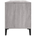 Mueble para discos madera contrachapada gris Sonoma 100x38x48cm