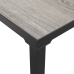 Juego de muebles de jardín 5 pzas ratán sintético negro y gris