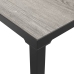 Juego de muebles de jardín 7 pzas ratán sintético negro y gris