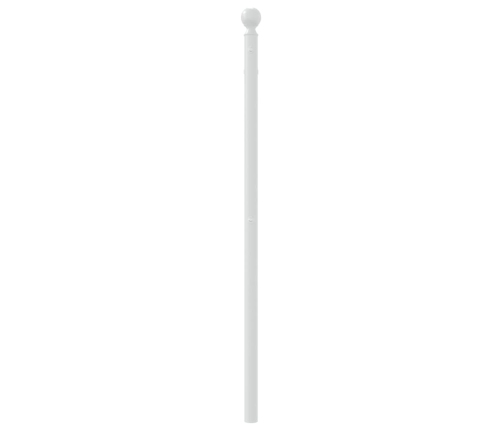 Cabecero de metal blanco 107 cm