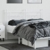 Cabecero de metal blanco 140 cm