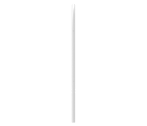 Cabecero de metal blanco 75 cm