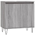 Set de muebles de baño 3 pzas madera contrachapada gris sonoma