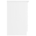 vidaXL Mesita de noche ALTA madera maciza de pino blanco 41x35x55,5 cm