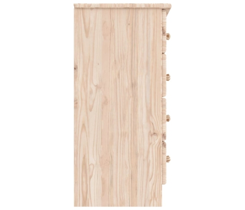 Cómoda ALTA madera maciza pino 77x35x73 cm