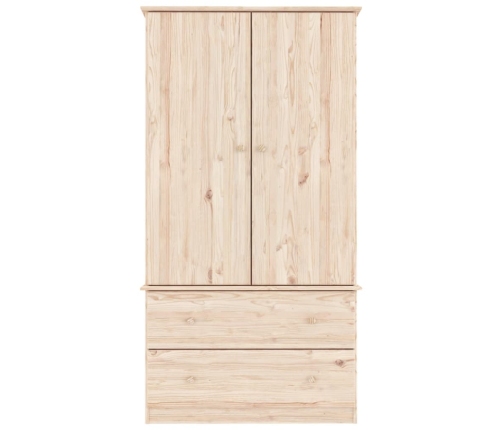 Armario ALTA madera maciza pino 90x55x170 cm