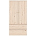 Armario ALTA madera maciza pino 90x55x170 cm