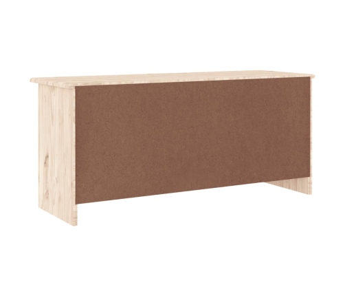 Banco zapatero ALTA madera maciza de pino 100x35x45 cm