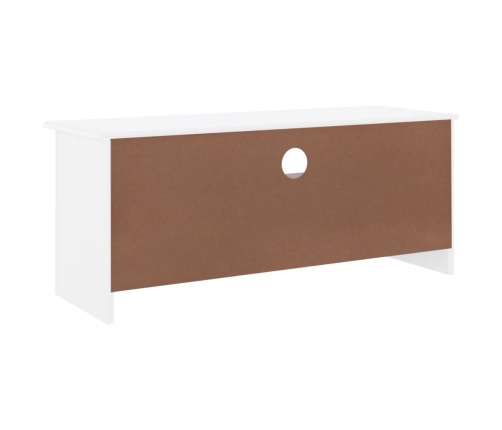 Mueble de TV con cajones ALTA madera de pino blanco 100x35x41cm