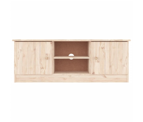 Mueble de TV ALTA madera maciza de pino 112x35x41 cm