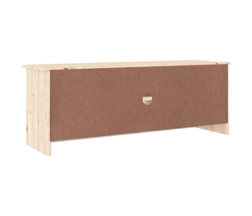 Mueble de TV ALTA madera maciza de pino 112x35x41 cm