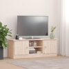 Mueble de TV ALTA madera maciza de pino 112x35x41 cm