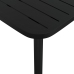 Juego de comedor de jardín 5 piezas acero gris antracita